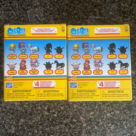 🌈 Rainbow Brite Mini Figures 40TH Anniversary Rainbow Brite and Twink Set - Picture 2 of 3